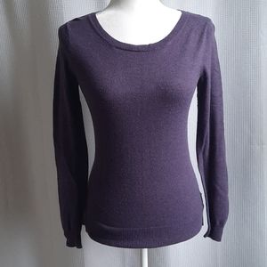 Mossimo purple Scoopneck sweater size xs